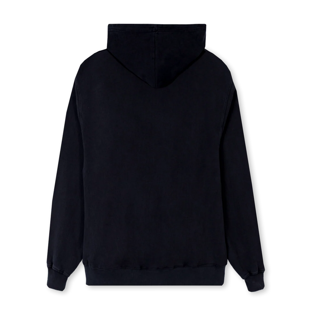 CONCEPTSHOOD Black Regular Hoodie. - Image 2