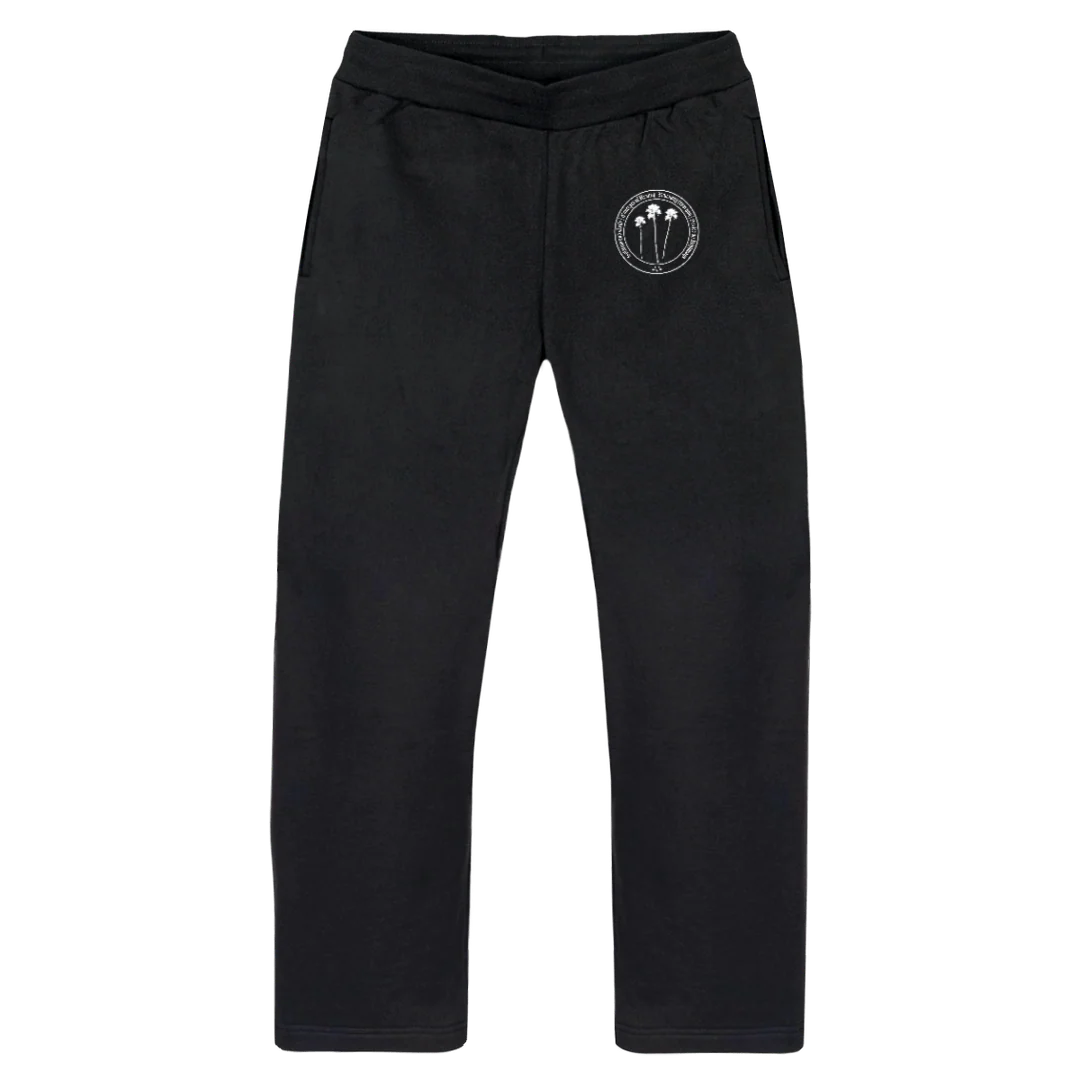 CONCEPTSPANTS Vintage Black Straight-Leg Relaxed Sweatpants.