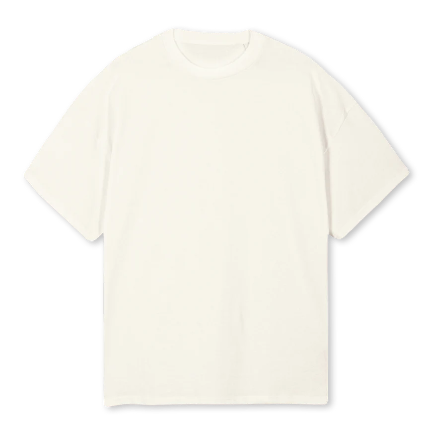 CONCRETEPALMSTUDIOS Cream Oversized Tee.