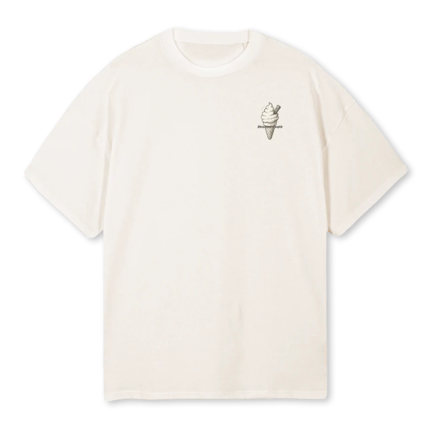CONE Vintage White Oversized Tee.