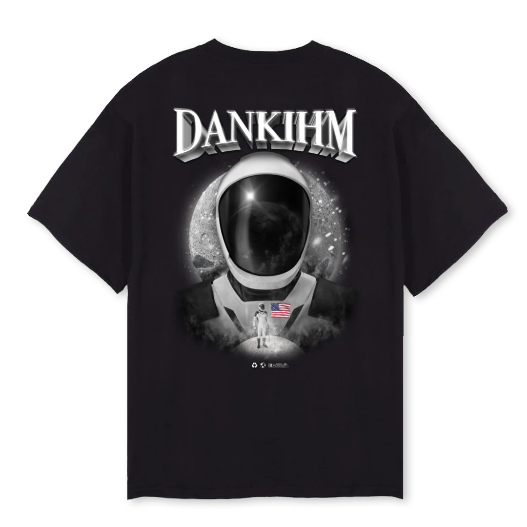 FOOTPRINTS Black Oversized Tee. - Image 2