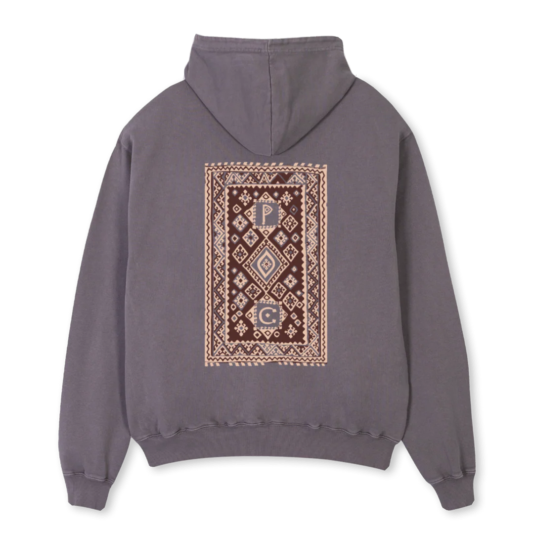 ORIENT Pigment Grey Oversized Hoodie. - Image 2