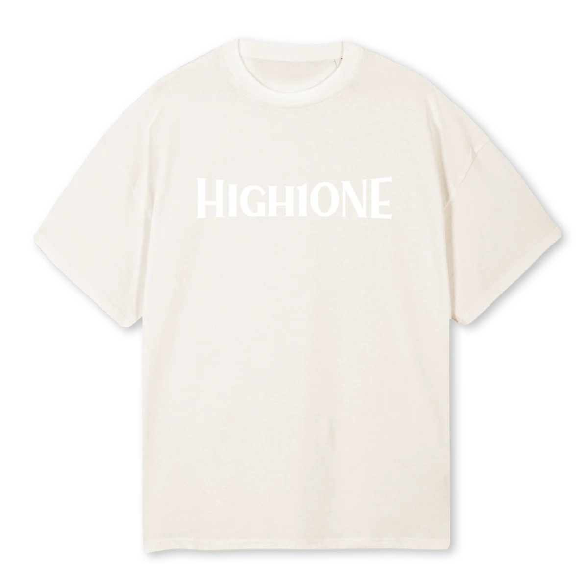 ILK BASKI OST Vintage White Oversized Tee.