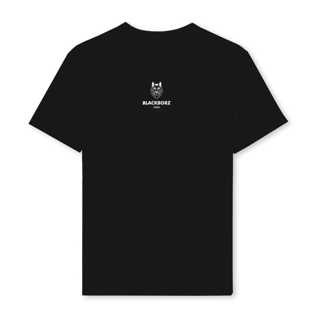REG TSHIRT Black Regular Tee.
