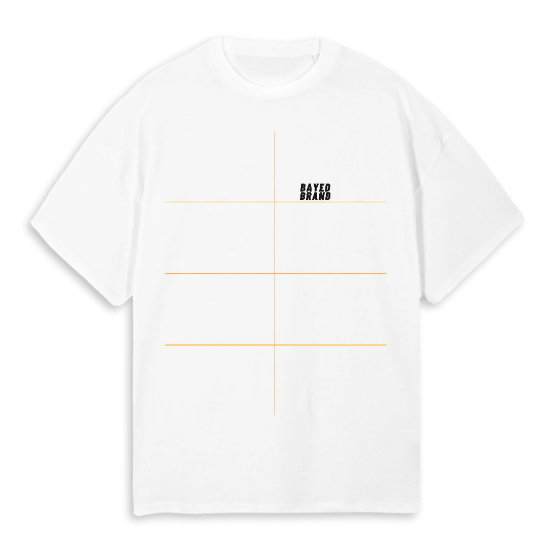 CORAL BAY SMALL White Oversized Tee.
