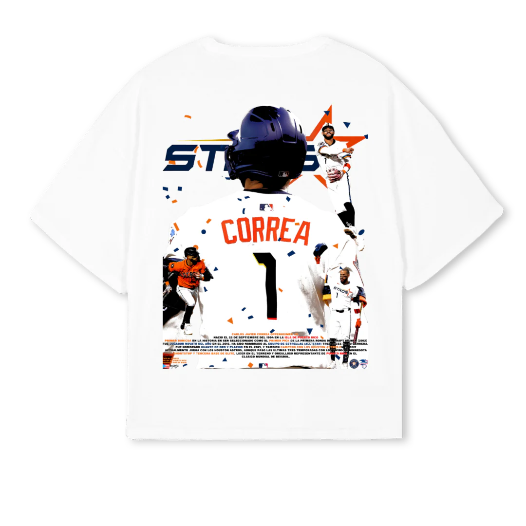 CORREA White Oversized Boxy Tee. - Image 2