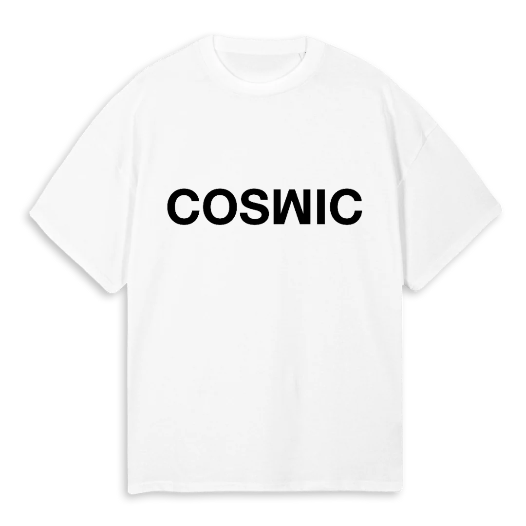 COSWICWHITE GRAND White Oversized Tee.