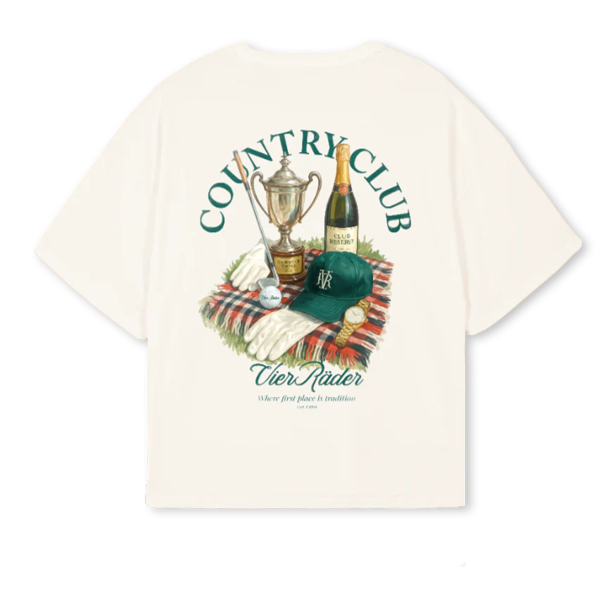 COUNTRYLIFE Vintage White Oversized Boxy Tee. - Image 2