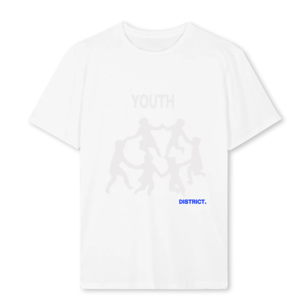 COUSINS White Regular Tee.