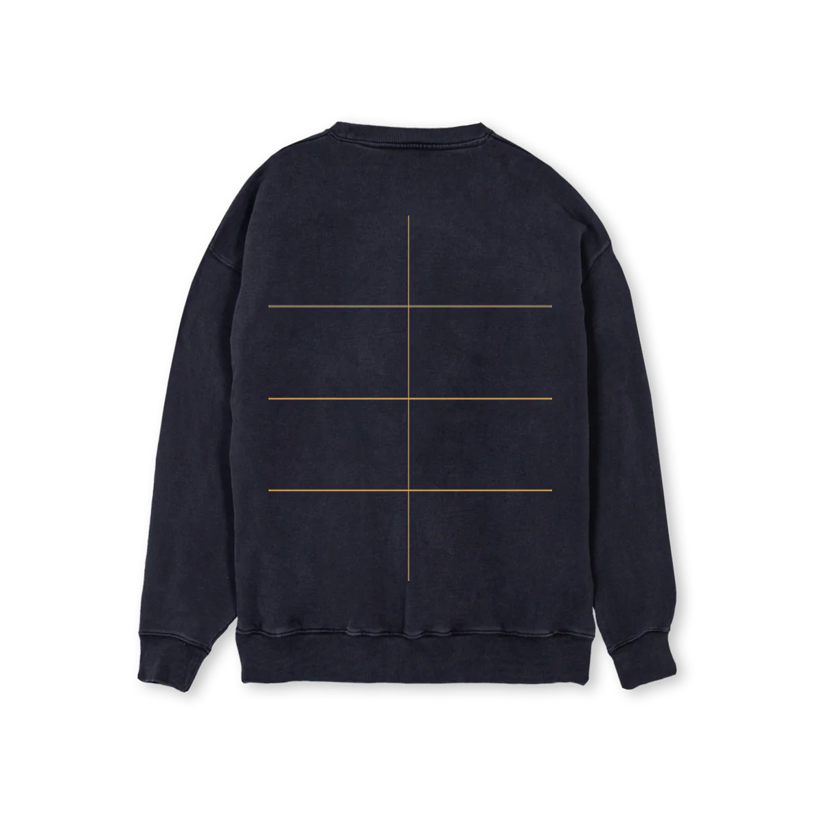 COVCRES Vintage Black Regular Crewneck Sweater. - Image 2