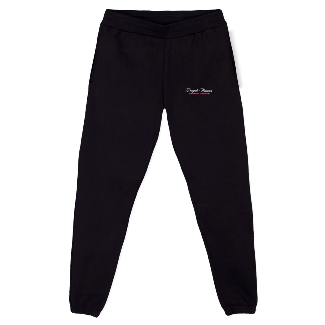 COWB SWT Black Relaxed Sweatpants.