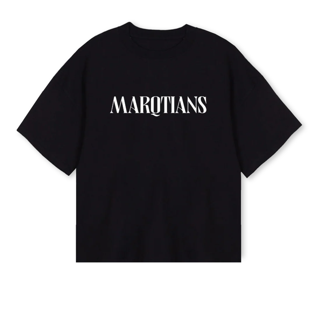CQQ Black Oversized Boxy Tee.
