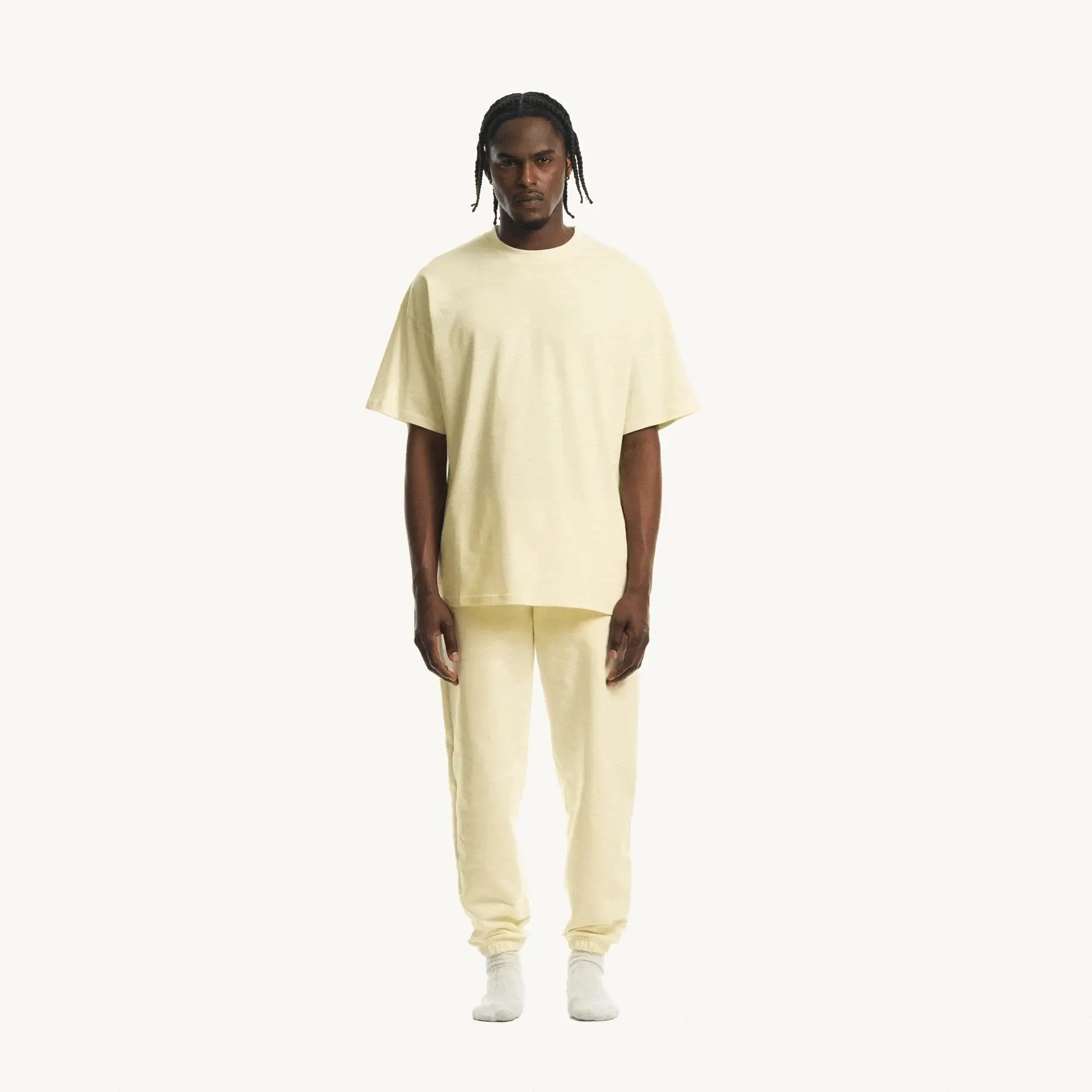 Cream Oversized Tee. - Image 3