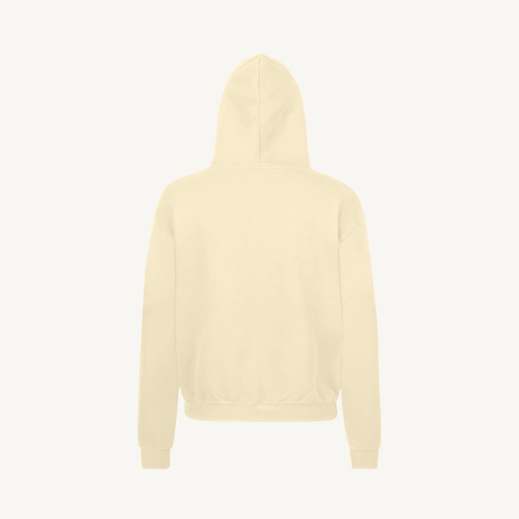 Cream Oversized Hoodie. - Image 4