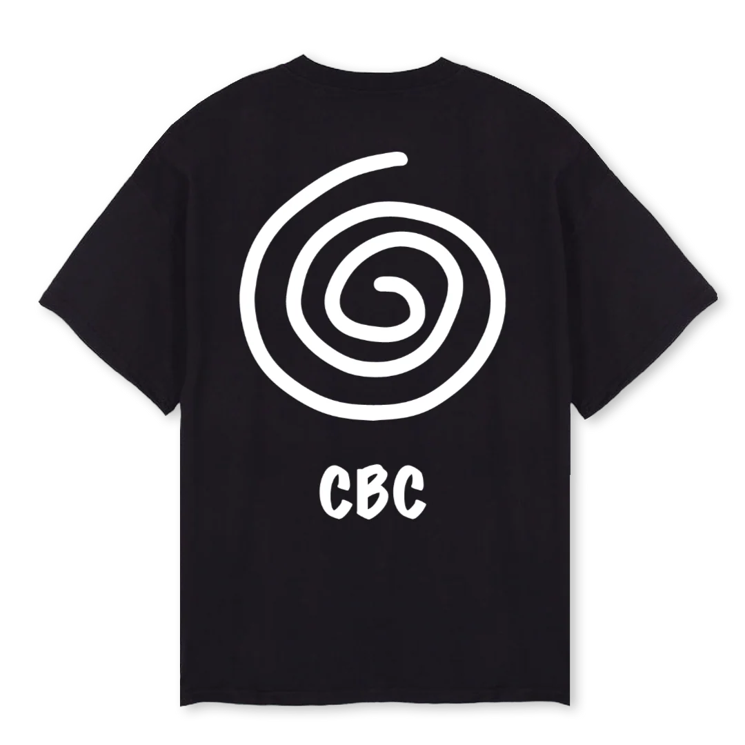 CREATIVE BOYS CLUB Black Oversized Tee. - Image 2