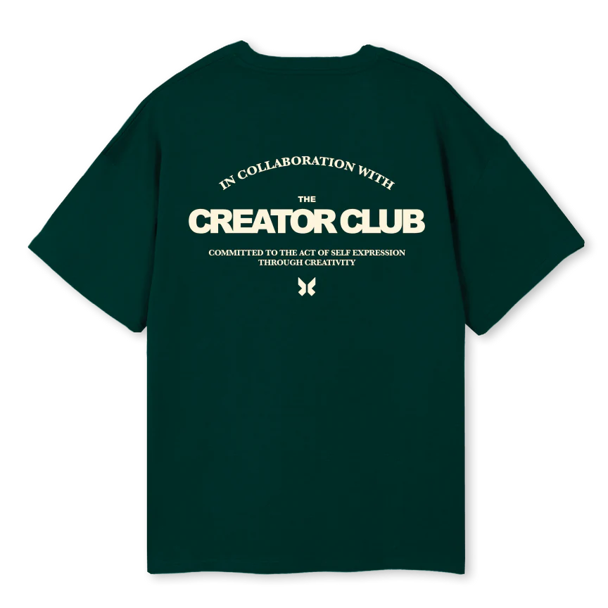 CREATORCLUBGREEN Wild Green Oversized Tee. - Image 2