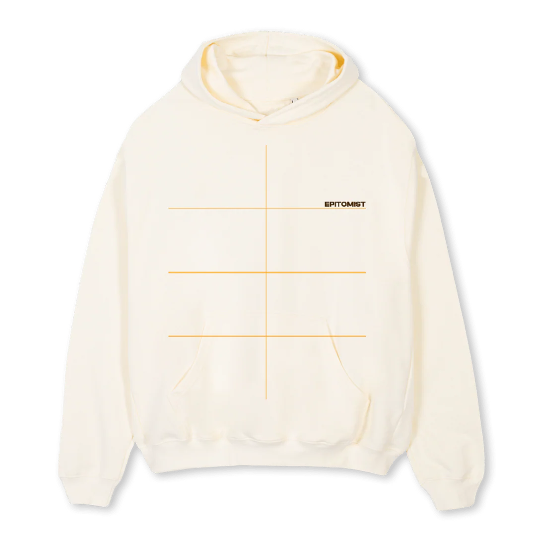 CREME Cream Oversized Hoodie.