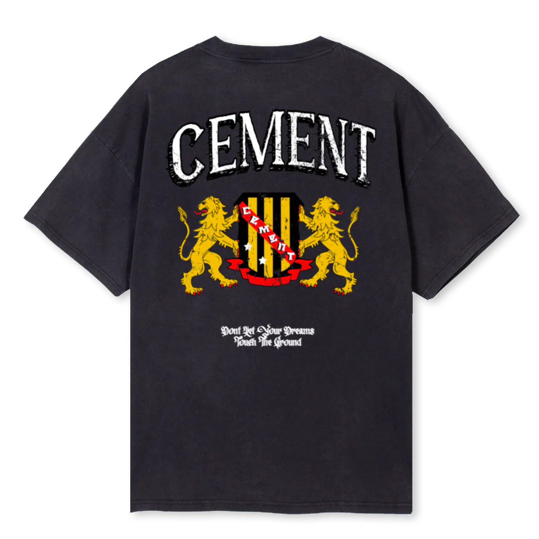 CREST Vintage Black Oversized Tee. - Image 2