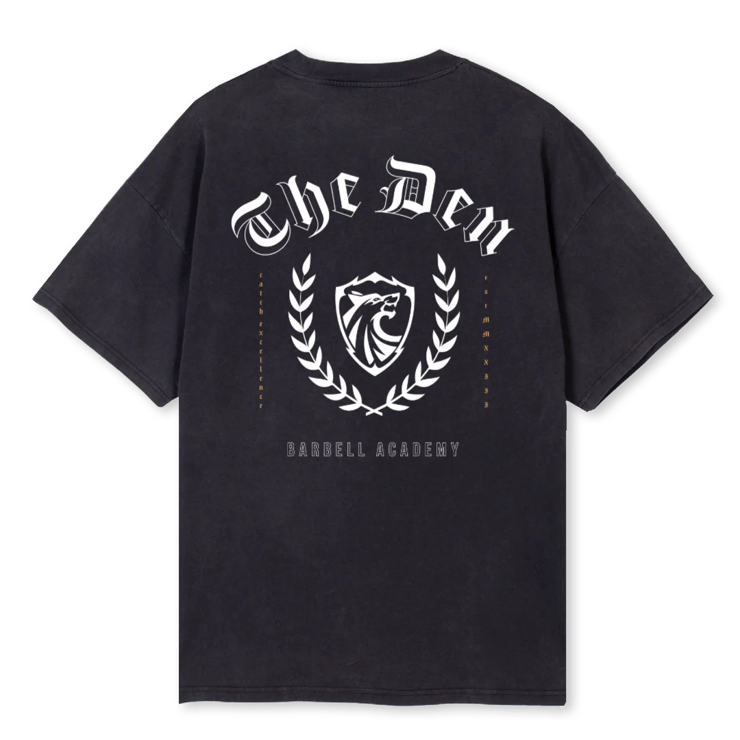 CRESTTDBA Vintage Black Oversized Tee. - Image 2