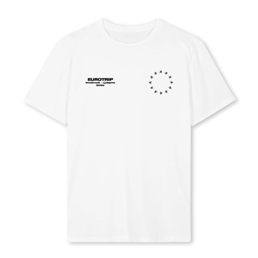 CREWET White Regular Tee.