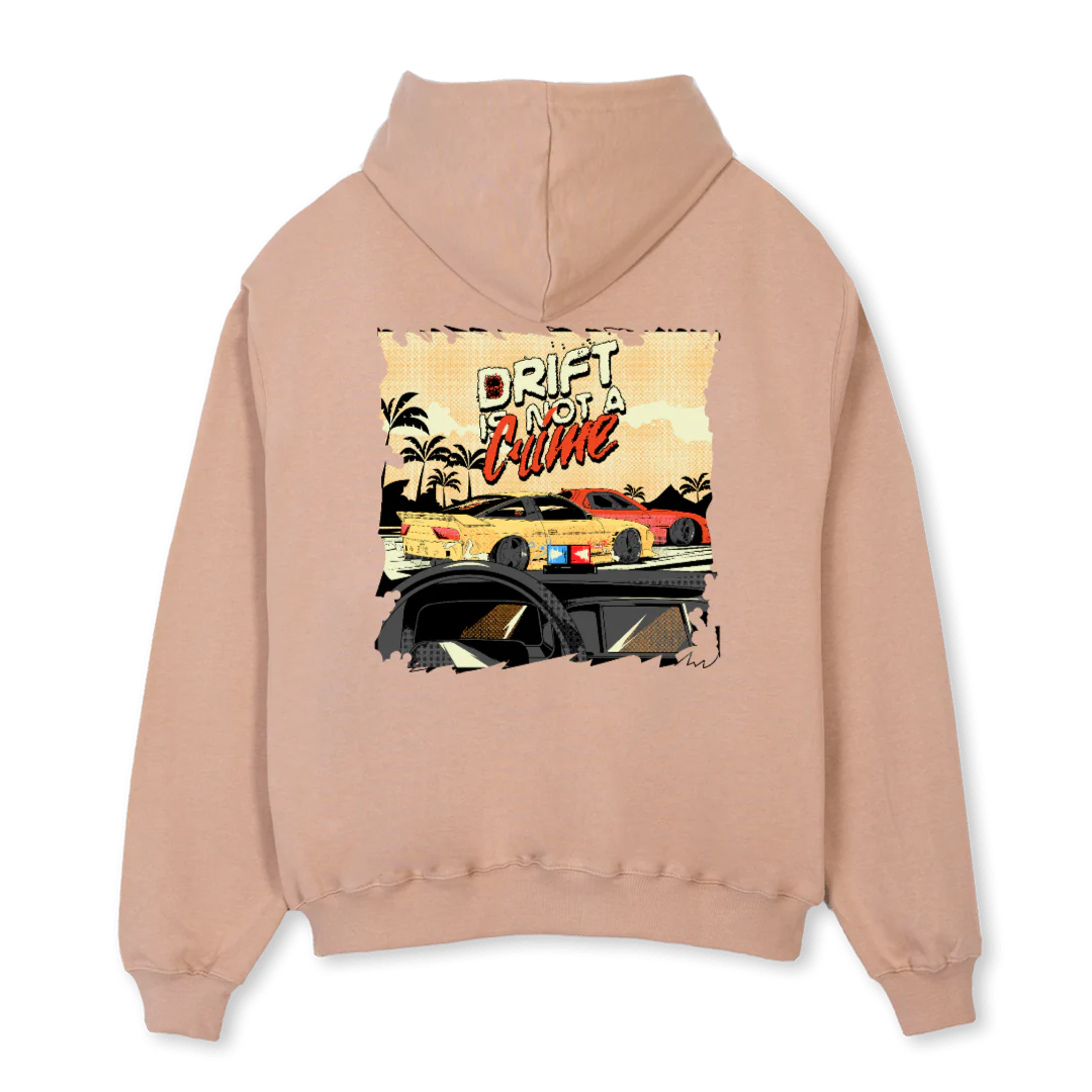 CRIME Croissant Oversized Hoodie. - Image 2