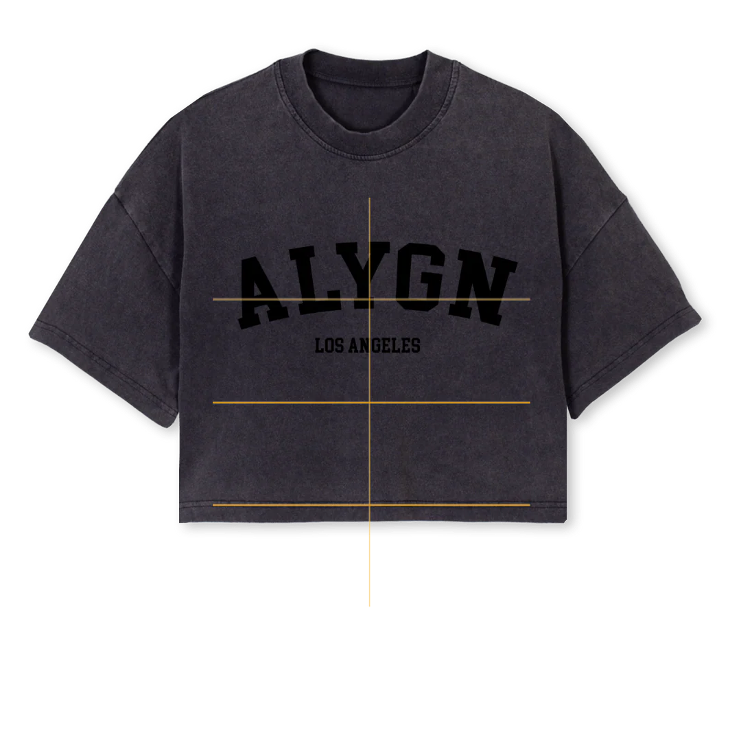 CROPP Vintage Black Cropped Oversized Tee.