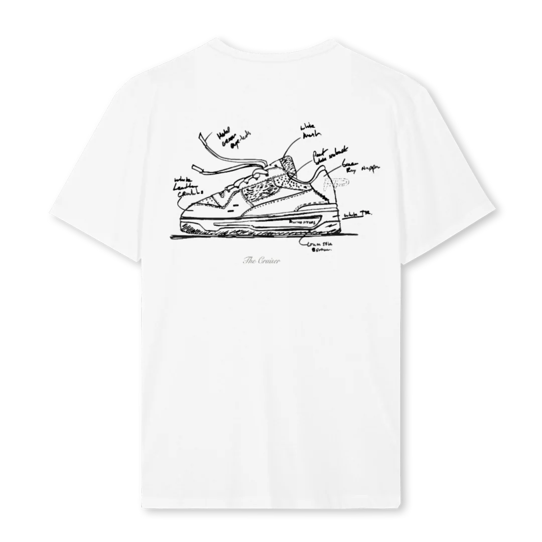 CRUISER White Regular Tee. - Image 2
