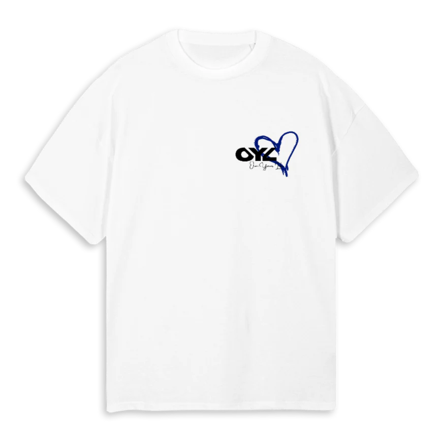 CRWW White Oversized Tee.