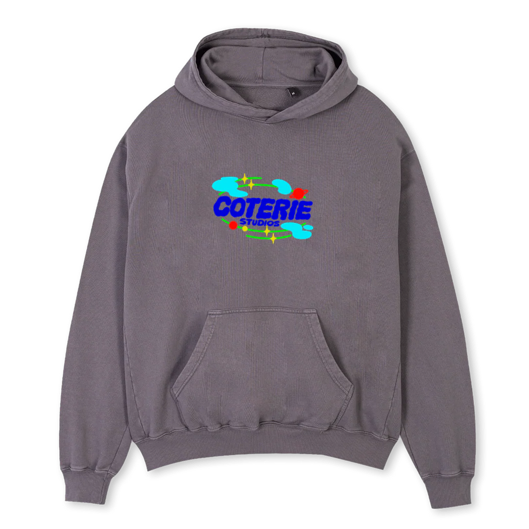 CSH Pigment Grey Oversized Hoodie.