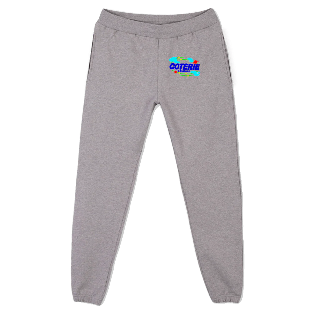CSWP_2 Grey Marl Relaxed Sweatpants.