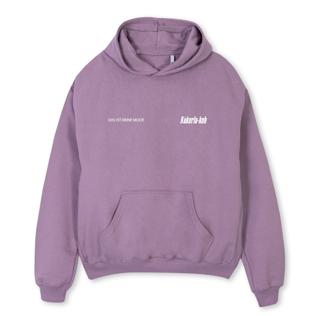 CUCAROSA Purple Oversized Hoodie.