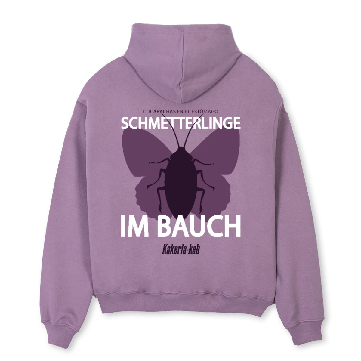CUCAROSA Purple Oversized Hoodie. - Image 2