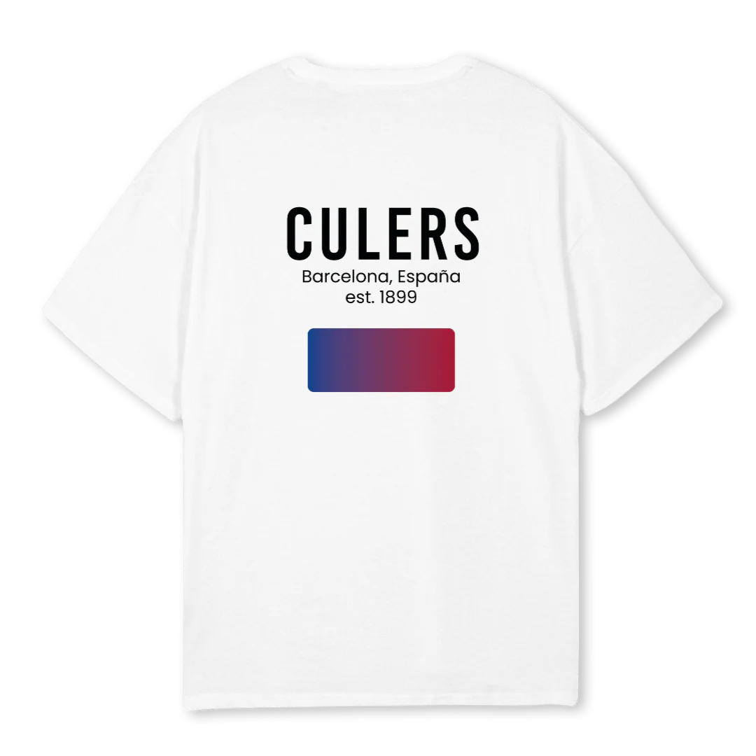 CULERSDOS White Oversized Tee. - Image 2