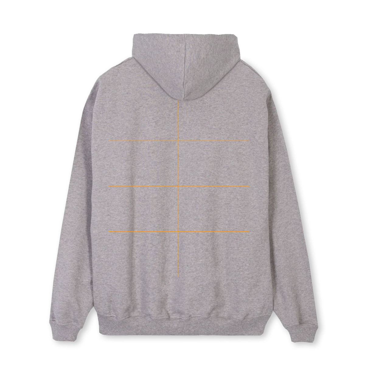 CULTG Grey Marl Regular Hoodie. - Image 2