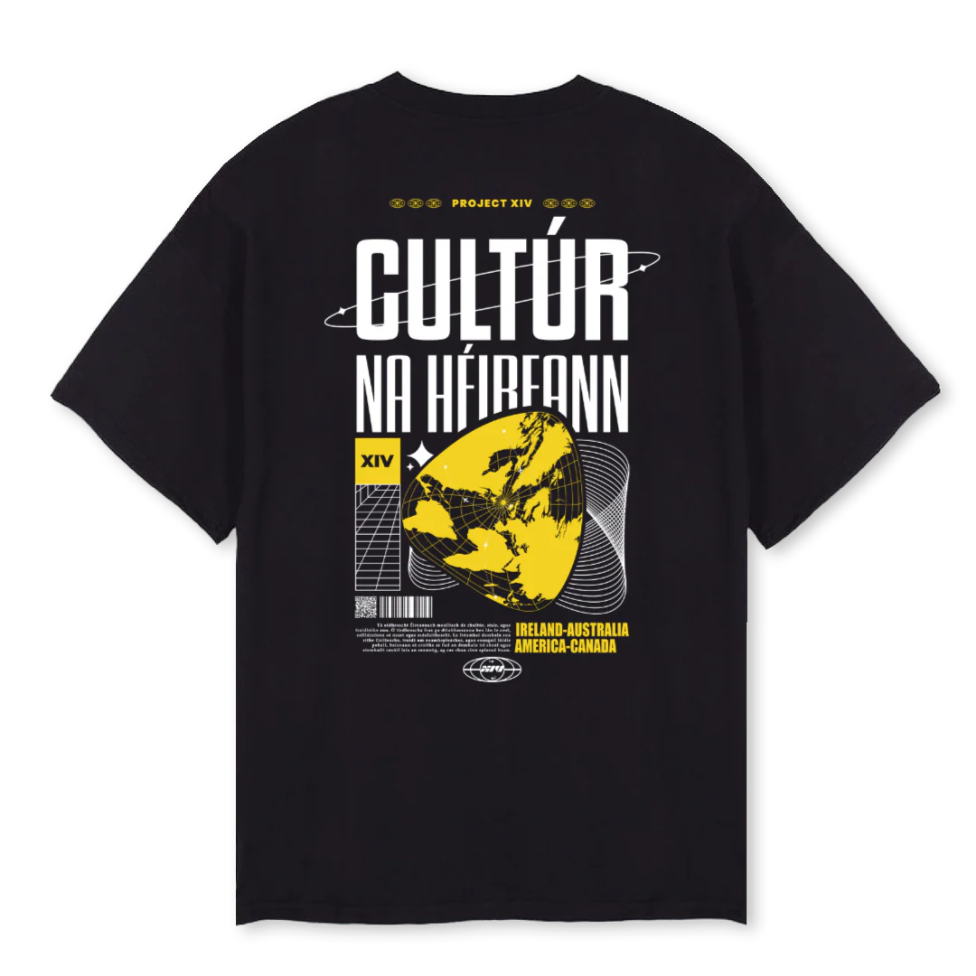 CULTURBLACK Black Oversized Tee. - Image 2
