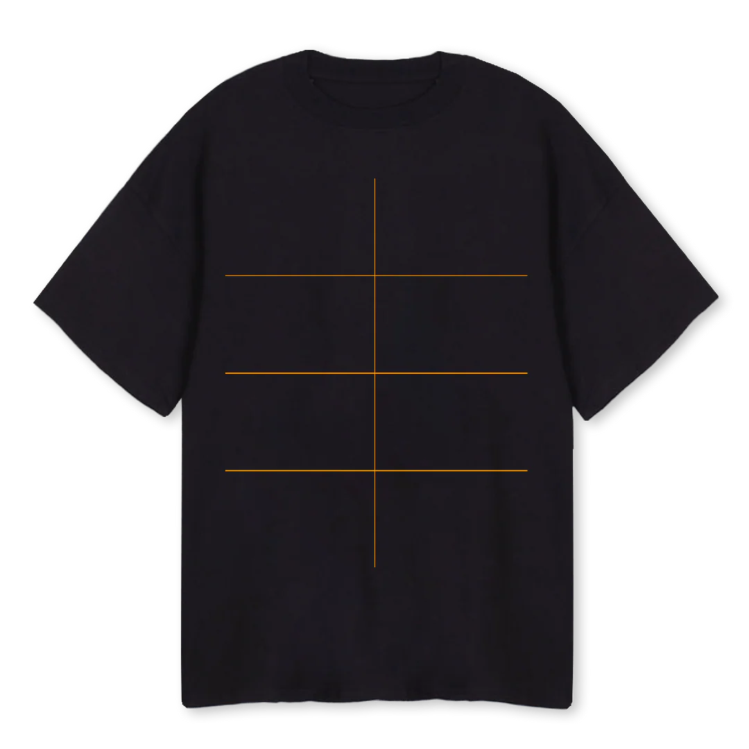 CULTURETEEBLACK Black Oversized Tee. - Image 2