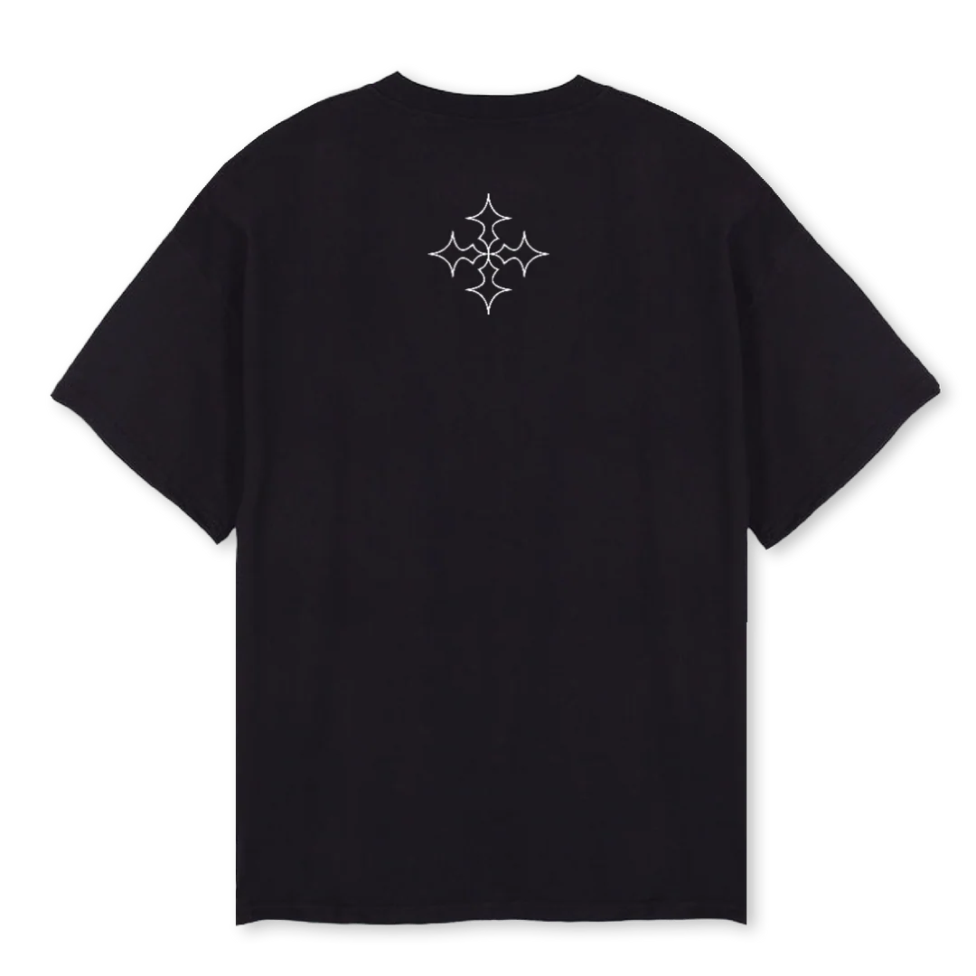 CULTURETEEBLCK Black Oversized Tee. - Image 2
