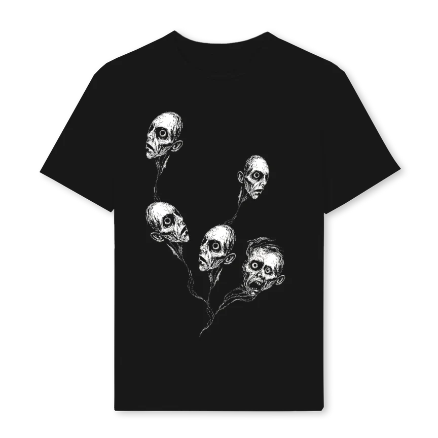 CURSE Black Regular Tee.