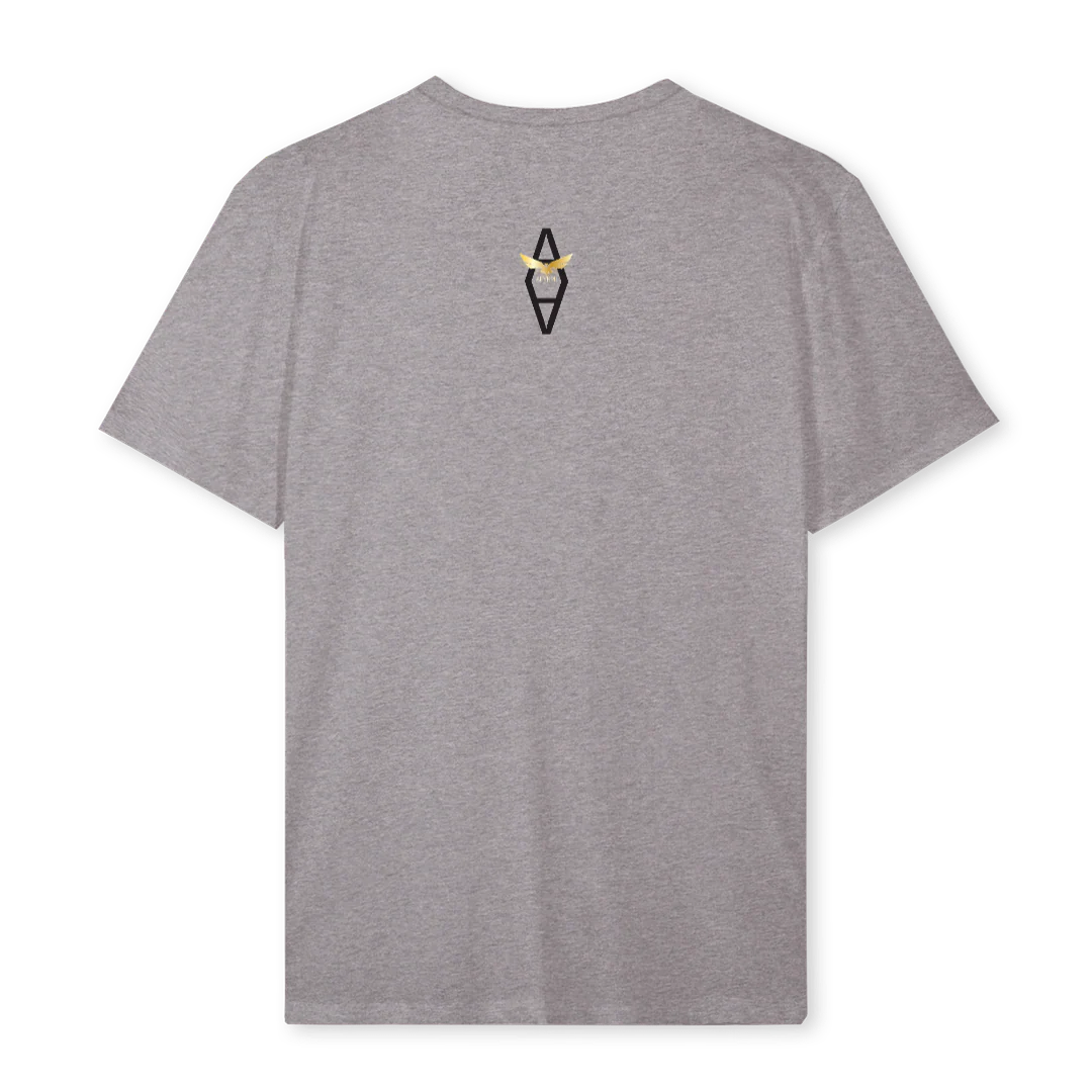 CUT CLO Grey Marl Regular Tee. - Image 2