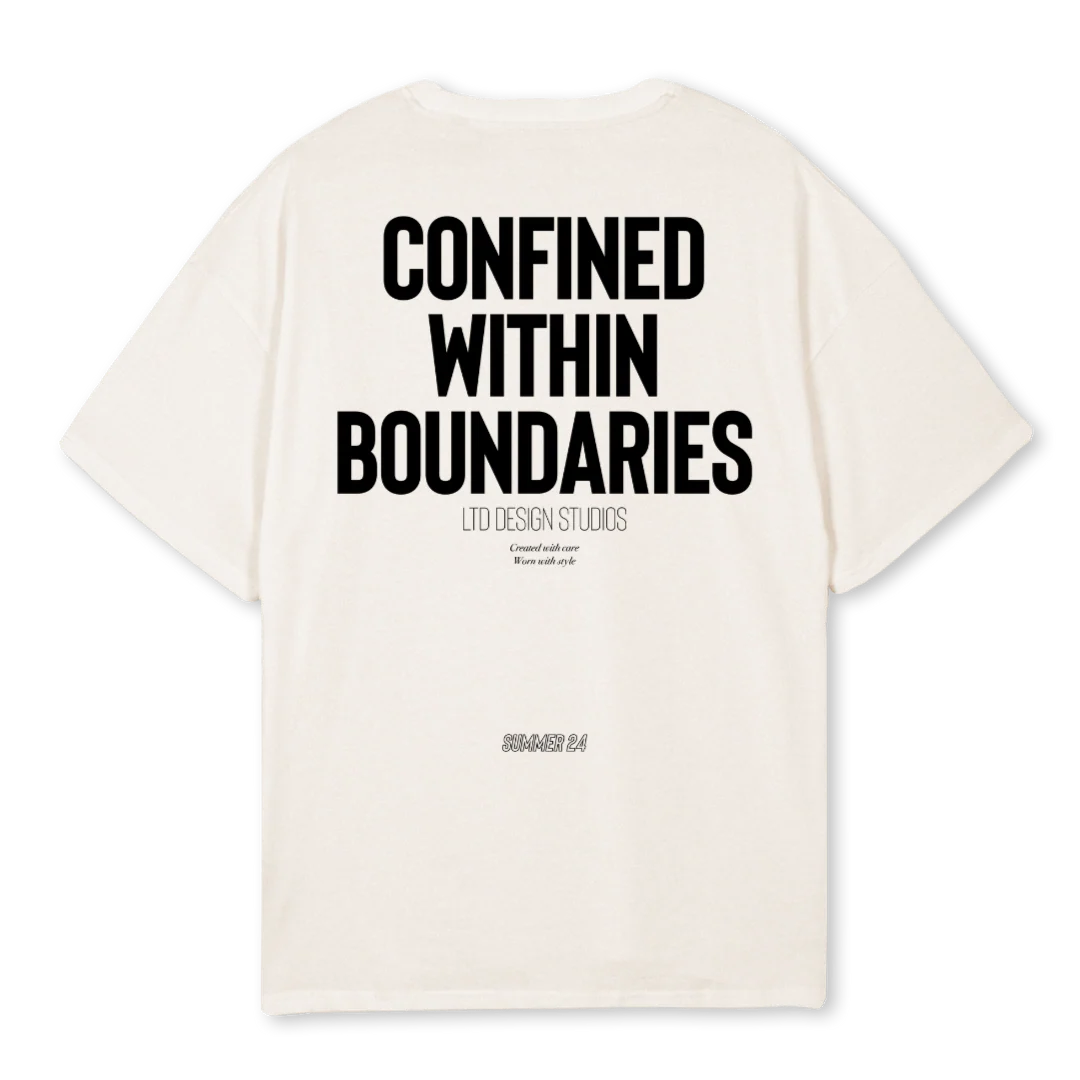 CWBSUMMERTWOFOURB Vintage White Oversized Tee. - Image 2