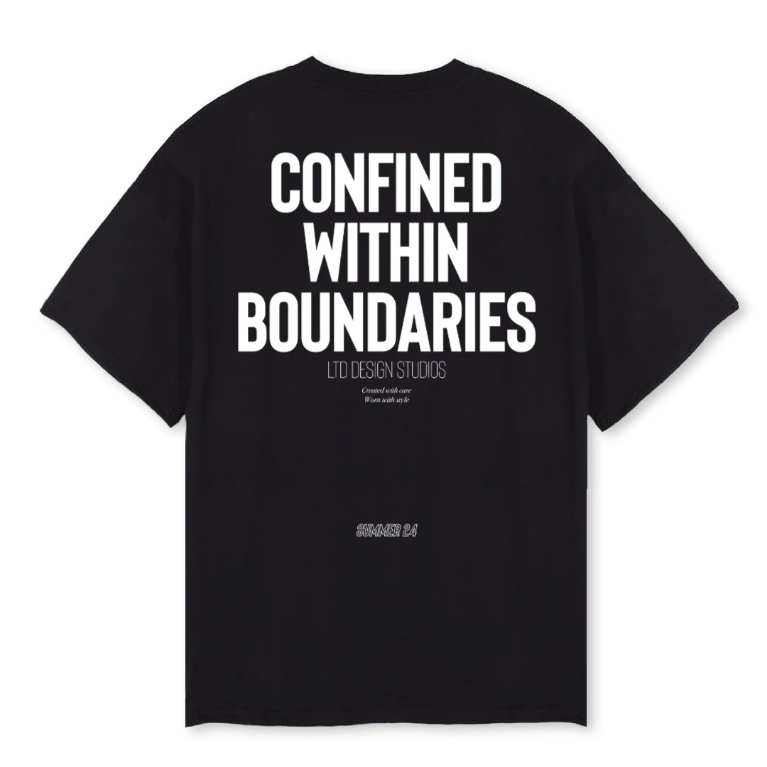 CWBSUMMERTWOFOURW Black Oversized Tee. - Image 2