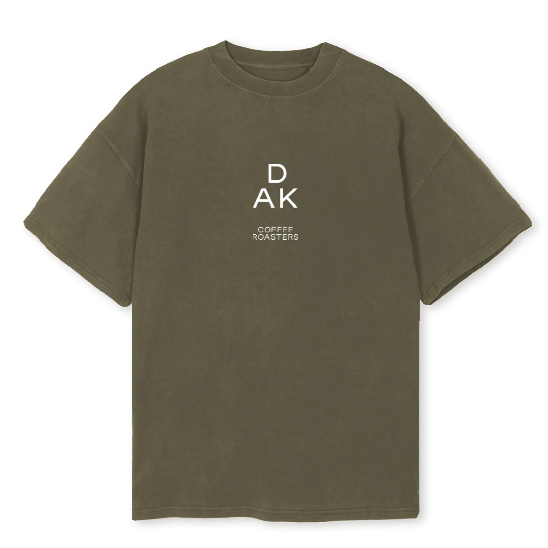 DAKTRAVEL Vintage Olive Oversized Tee.