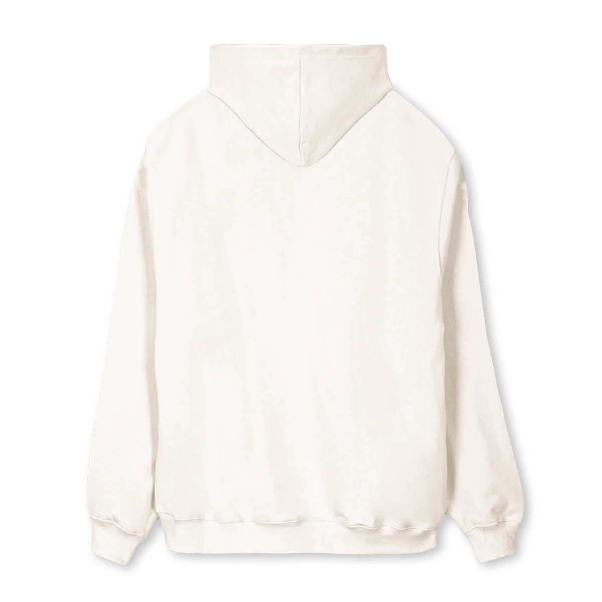 DARUMAVWHI Vintage White Regular Hoodie. - Image 2