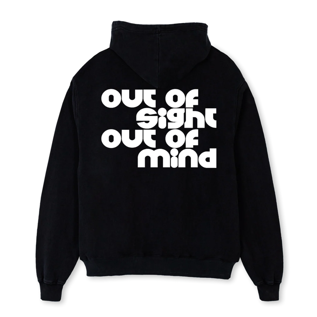 DAY ONES Black Oversized Hoodie. - Image 2