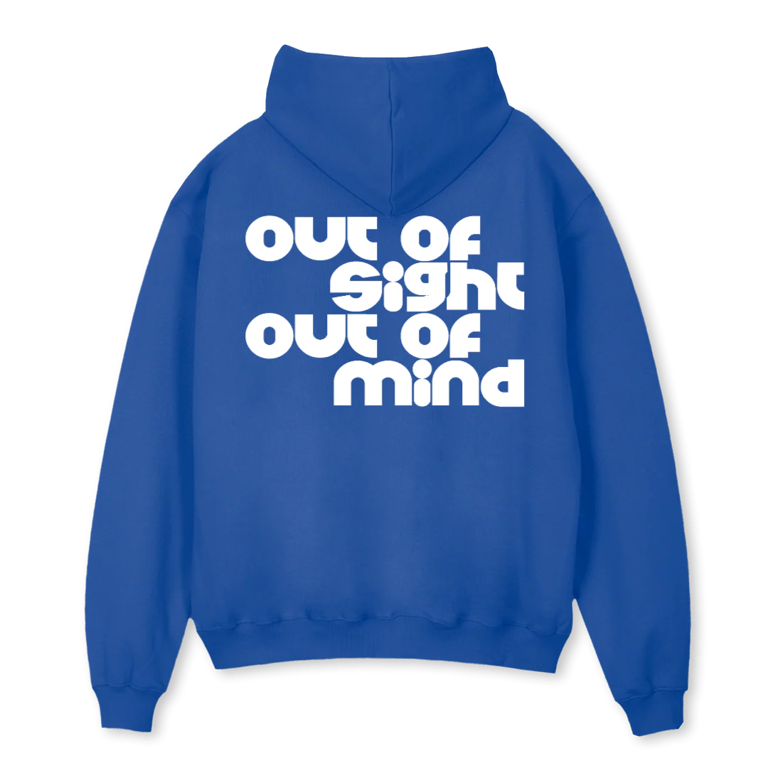 DAY ONES Cobalt Blue Oversized Hoodie. - Image 2
