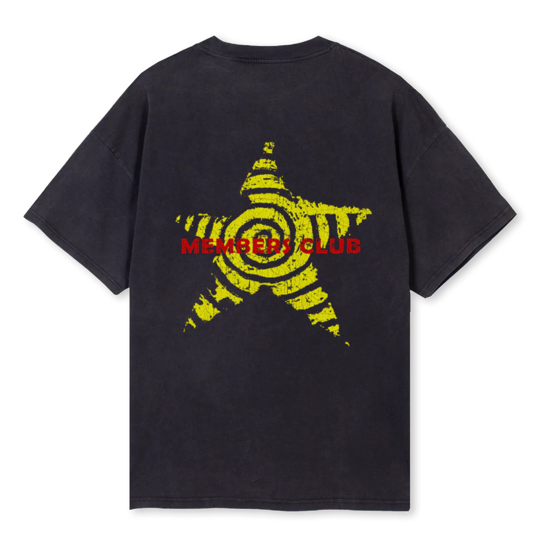 DAYDAZEBLACK Vintage Black Oversized Tee. - Image 2