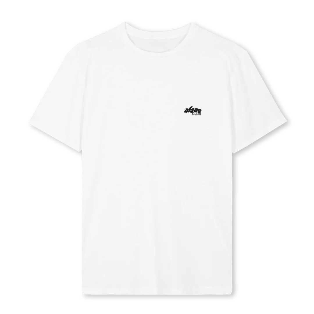 DAYNIGHT White Regular Tee.