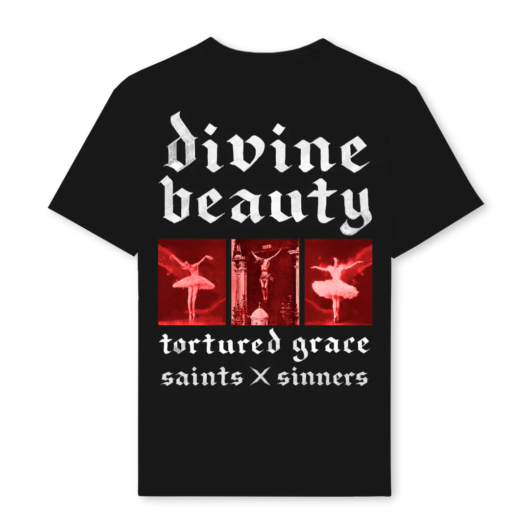 DBTG RED Black Regular Tee. - Image 2