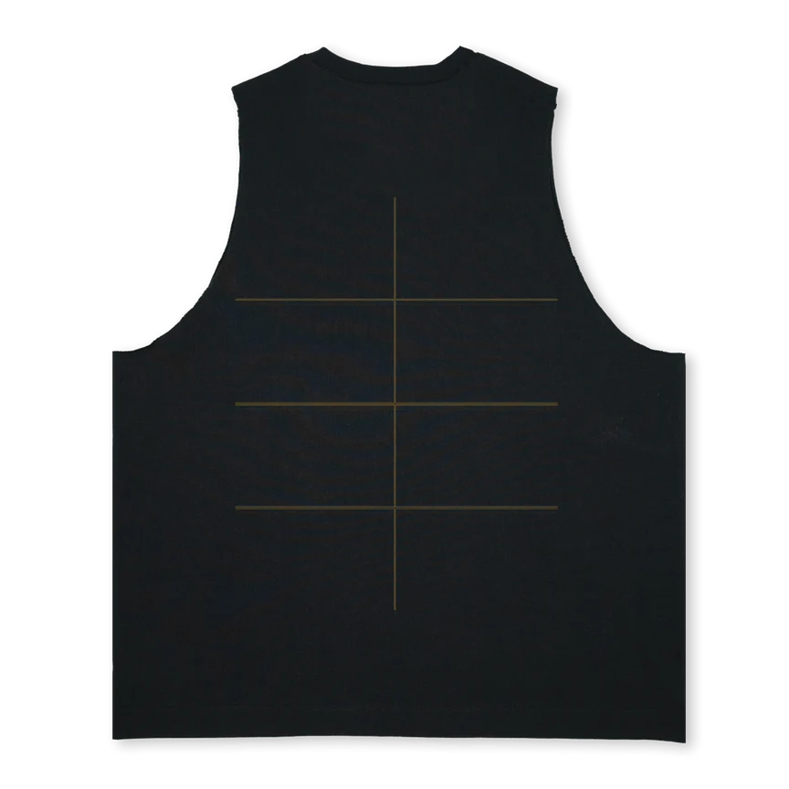DBVESTTEE Deep Black Oversized Vest. - Image 2
