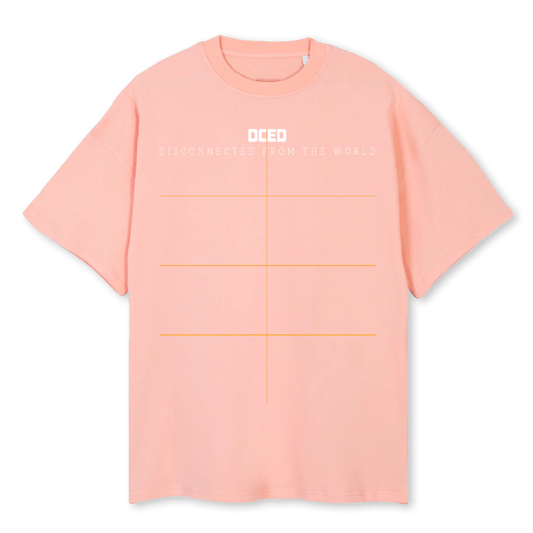 DCEDFTWB Pink Clay Oversized Tee.